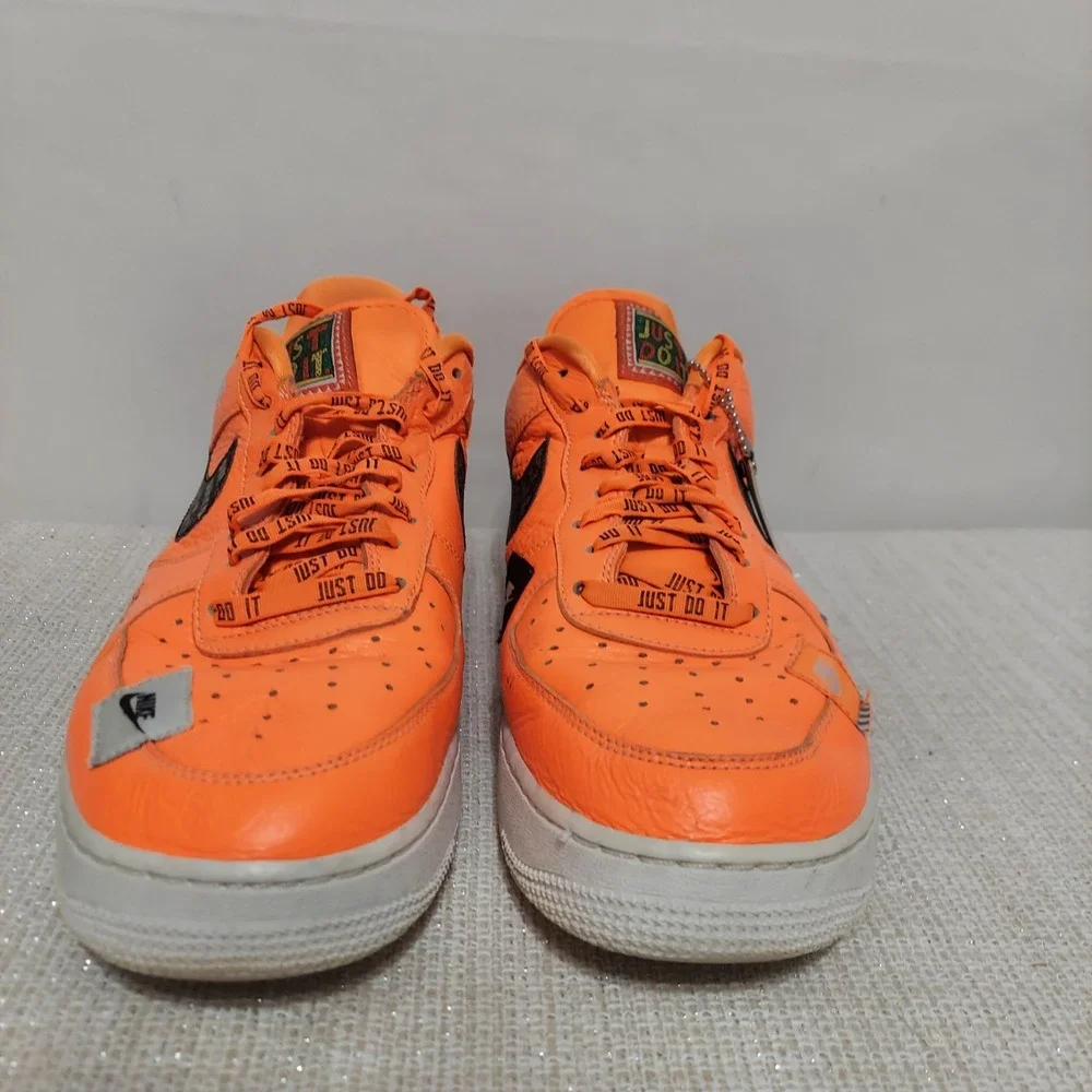 Nike Air Force 1 Low Just Do It Orange 2018 AR7719-800 Men's Size 11